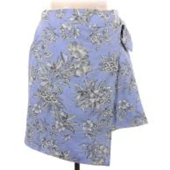 NWT Ann Taylor wrap‎ floral skirt size 00 - Picture 2 of 7